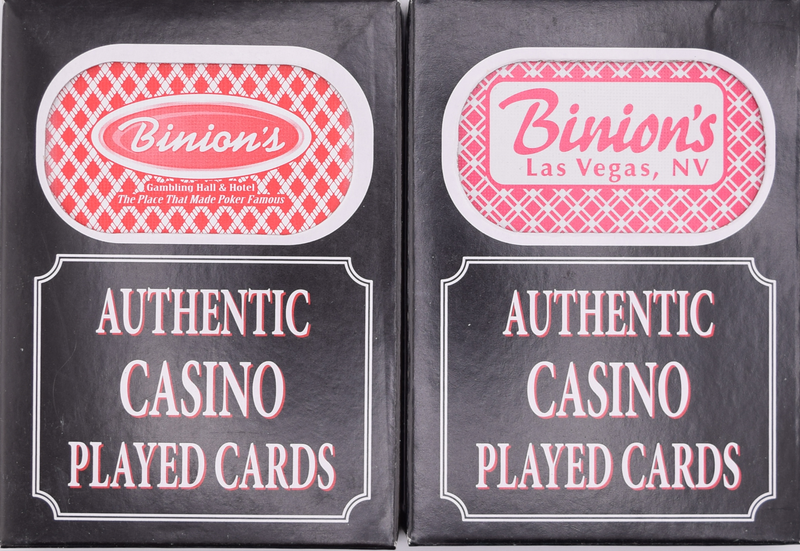 Binions Casino Las Vegas Deck