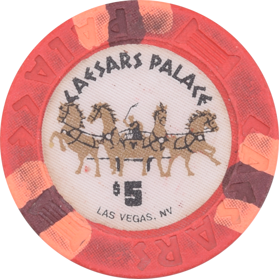 Caesars Palace Casino Las Vegas Nevada $5 Chip 2006