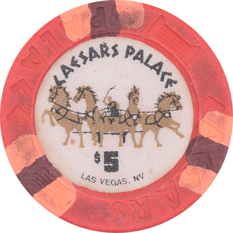 Caesars Palace Casino Las Vegas Nevada $5 Chip 2006