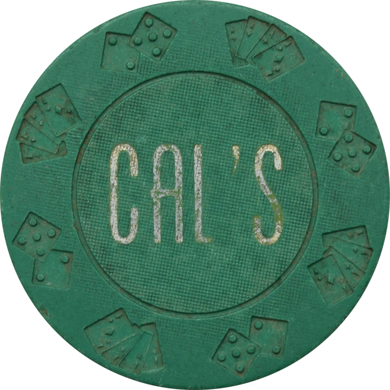 Cal's Casino N. Las Vegas Nevada $5 Chip 1966