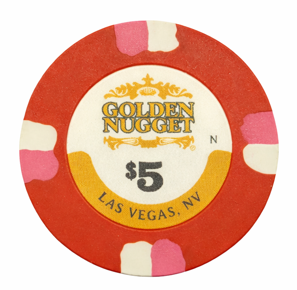 Golden Nugget Casino Las Vegas $5 Chip 2025