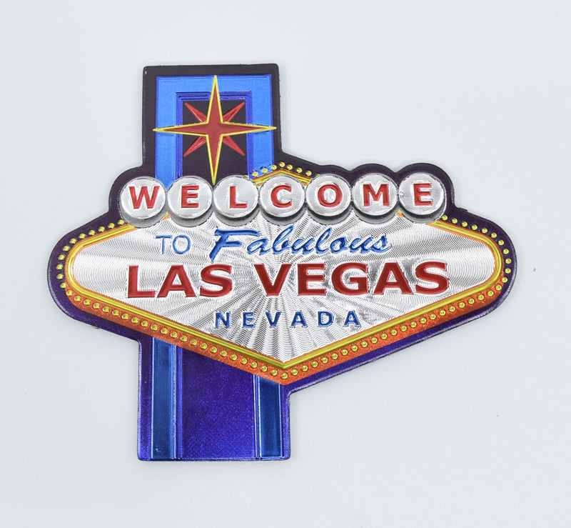Las Vegas Sign Magnet Multi Color