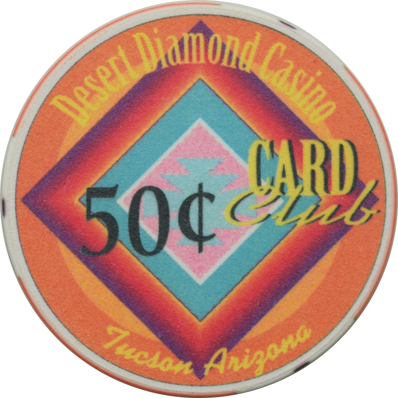 Desert Diamond Casino Tucson Arizona 50 Cent Chip