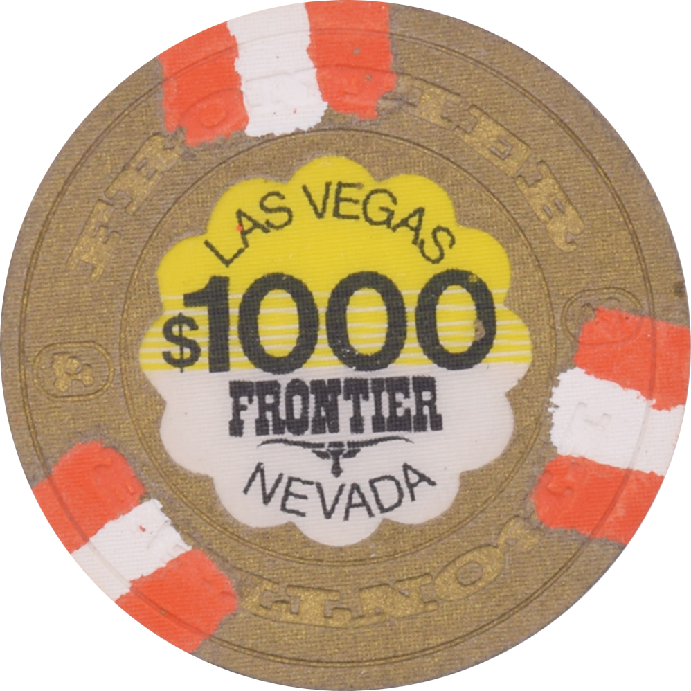 Frontier Casino Las Vegas Nevada $1000 Chip 1988