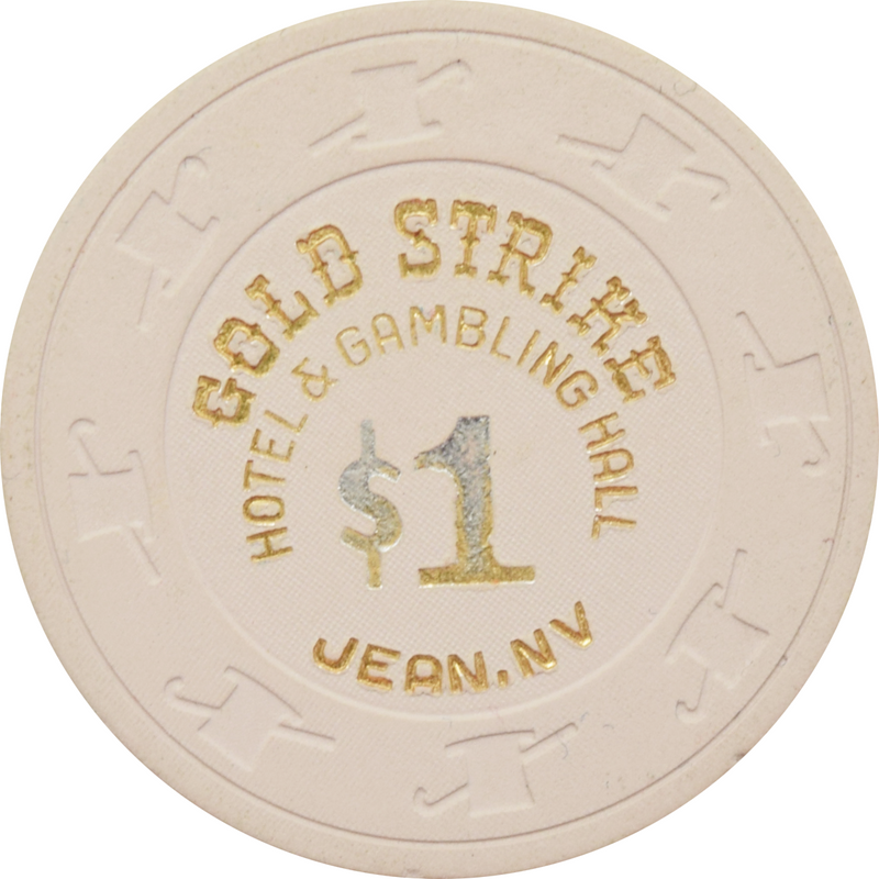 Gold Strike Casino Jean Nevada $1 Chip 1987