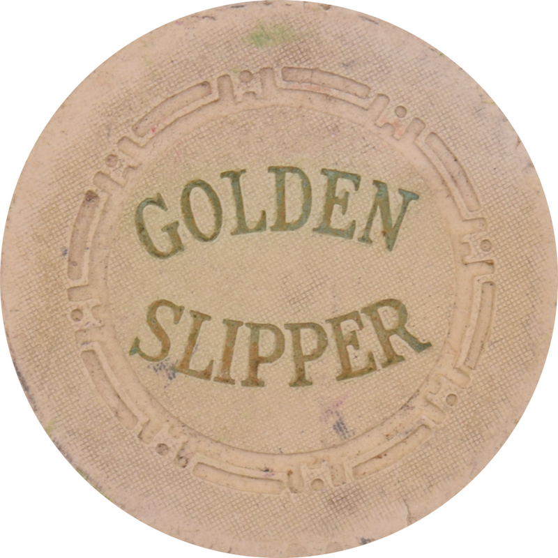 Golden Slipper Casino Las Vegas Nevada 25 Cent Chip 1950