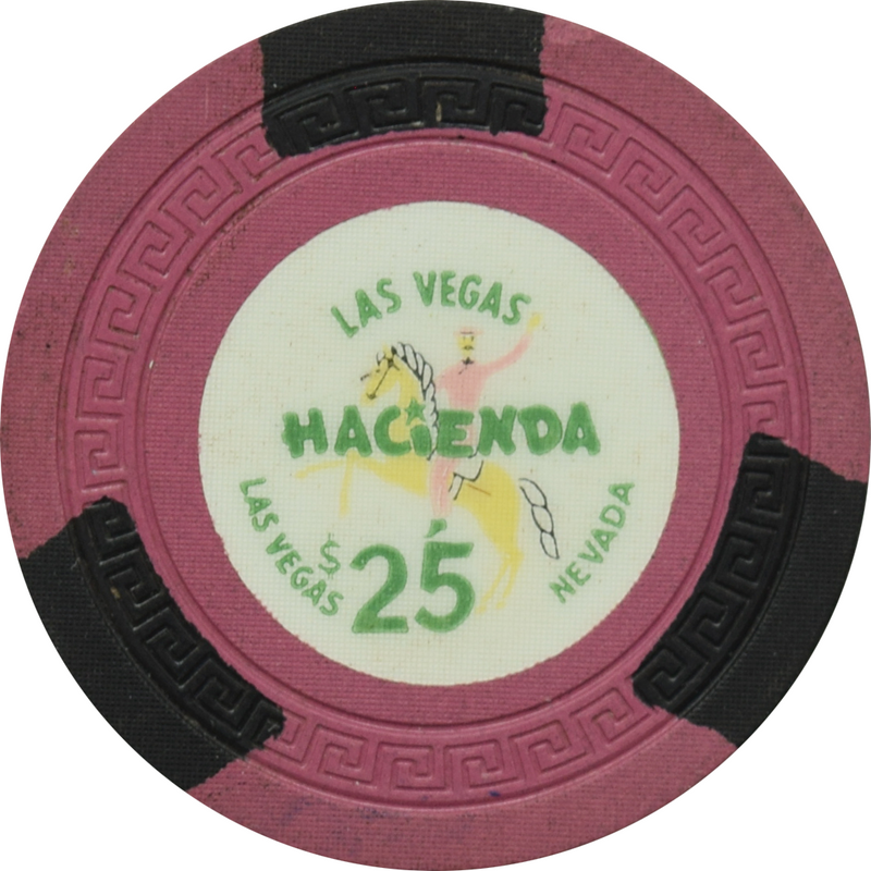 Hacienda Casino Las Vegas Nevada  $25 Chip 1958