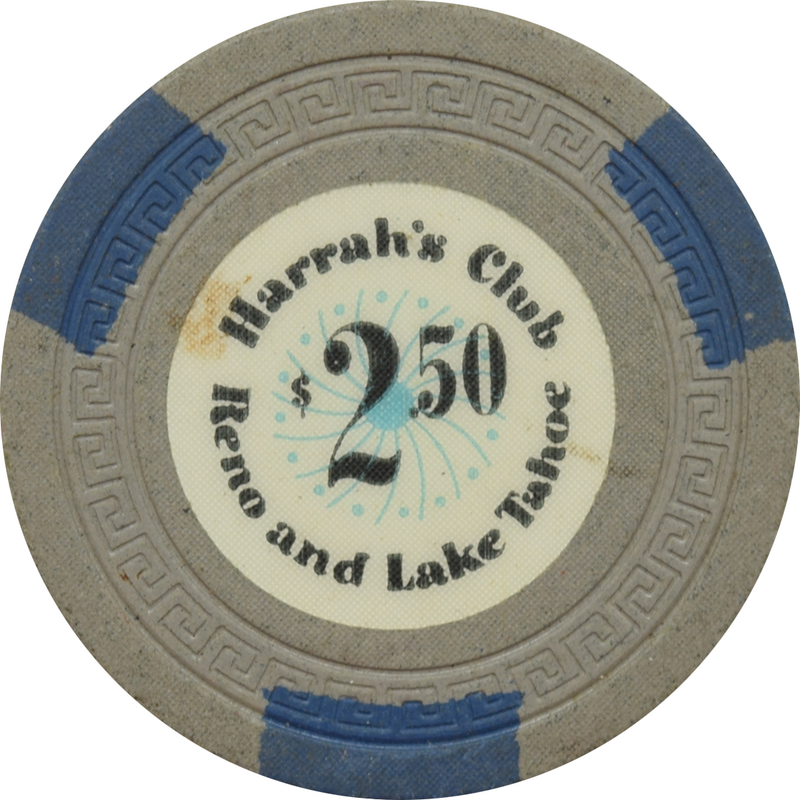 Harrah's Casino Reno/Lake Tahoe Nevada $2.50 Chip 1956