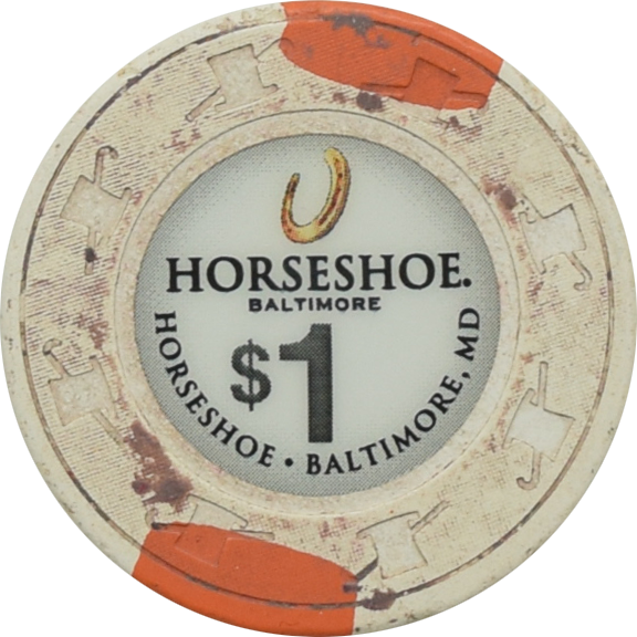 Horseshoe Casino Baltimore MD $1 Chip