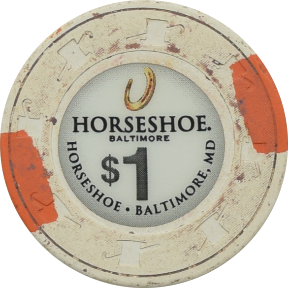 Horseshoe Casino Baltimore MD $1 Chip