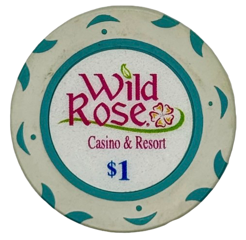 Wild Rose Casino & Resort Emmetsburg IA $1 Chip 2006