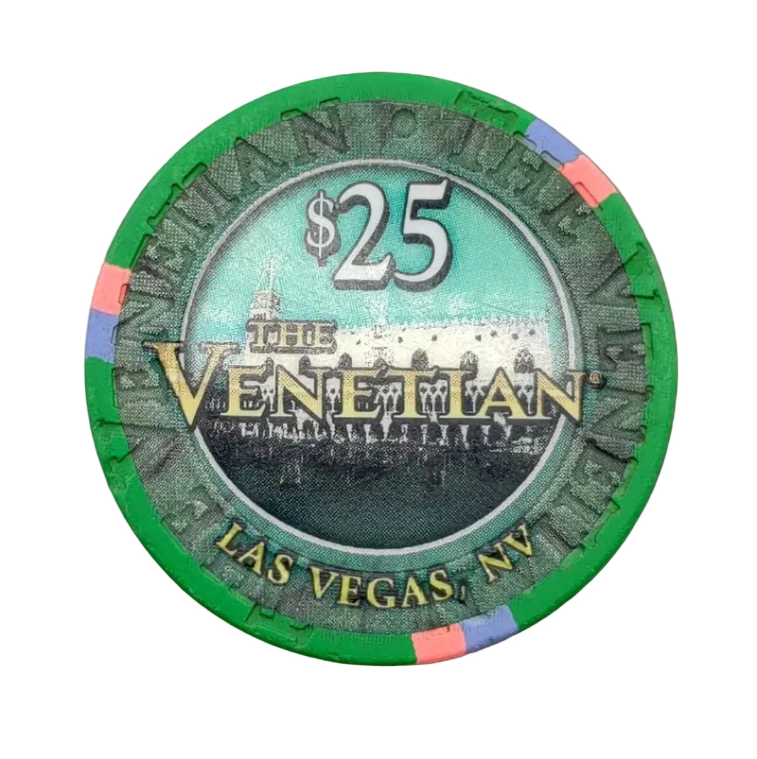 The Venetian Casino Las Vegas $25 Chip 2013