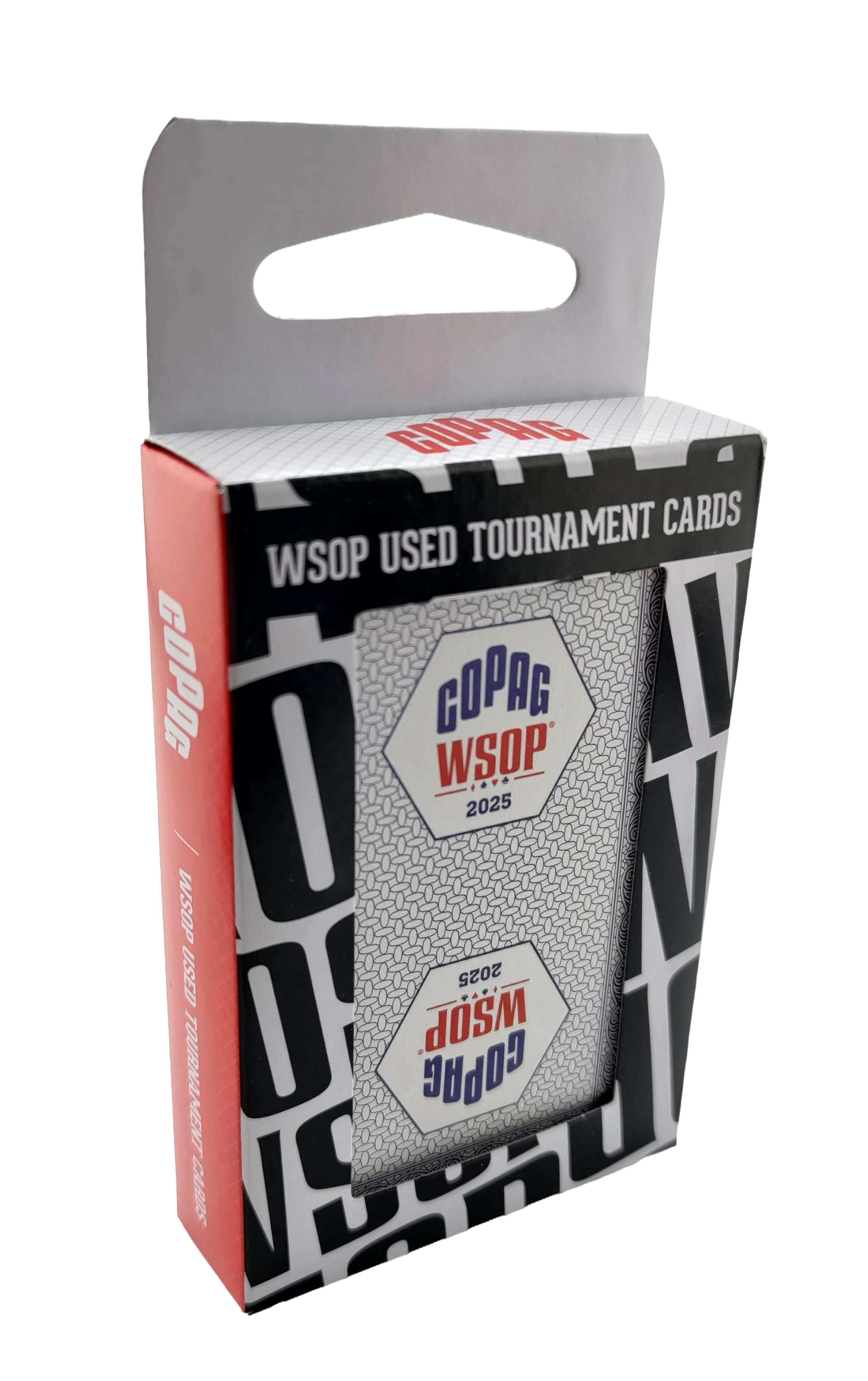 Copag 2025 WSOP Played 100% Plastic Playing Cards Bridge Narrow