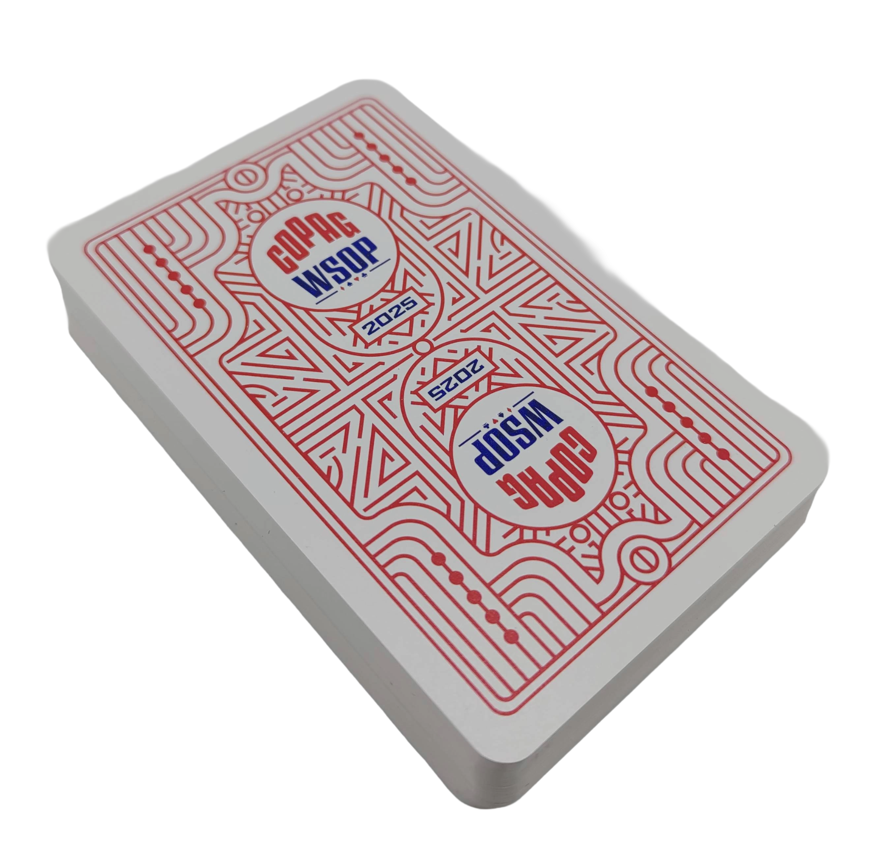 Copag 2025 WSOP Played 100% Plastic Playing Cards Bridge Narrow Jumbo Index
