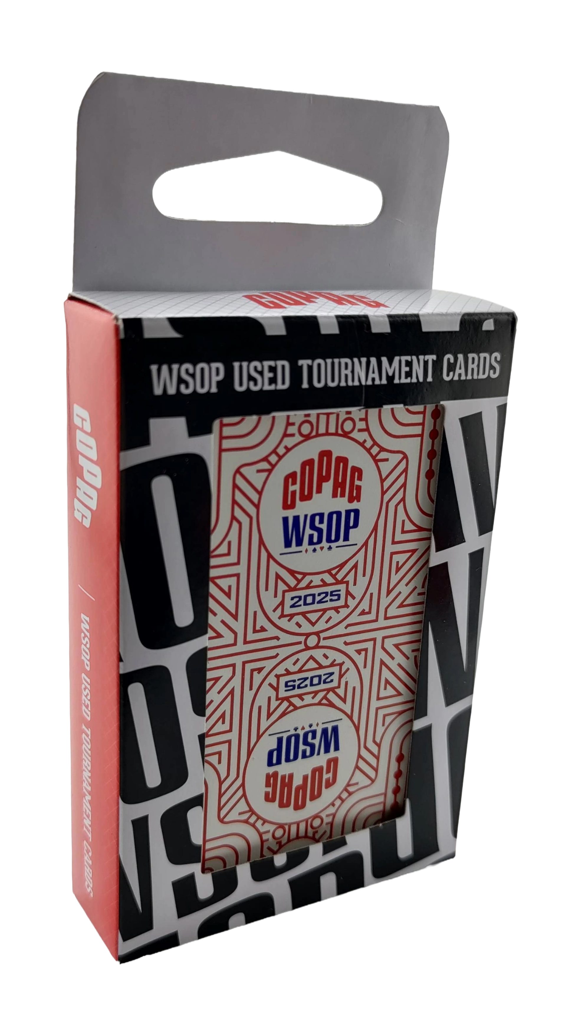 Copag 2025 WSOP Played 100% Plastic Playing Cards Bridge Narrow Jumbo Index