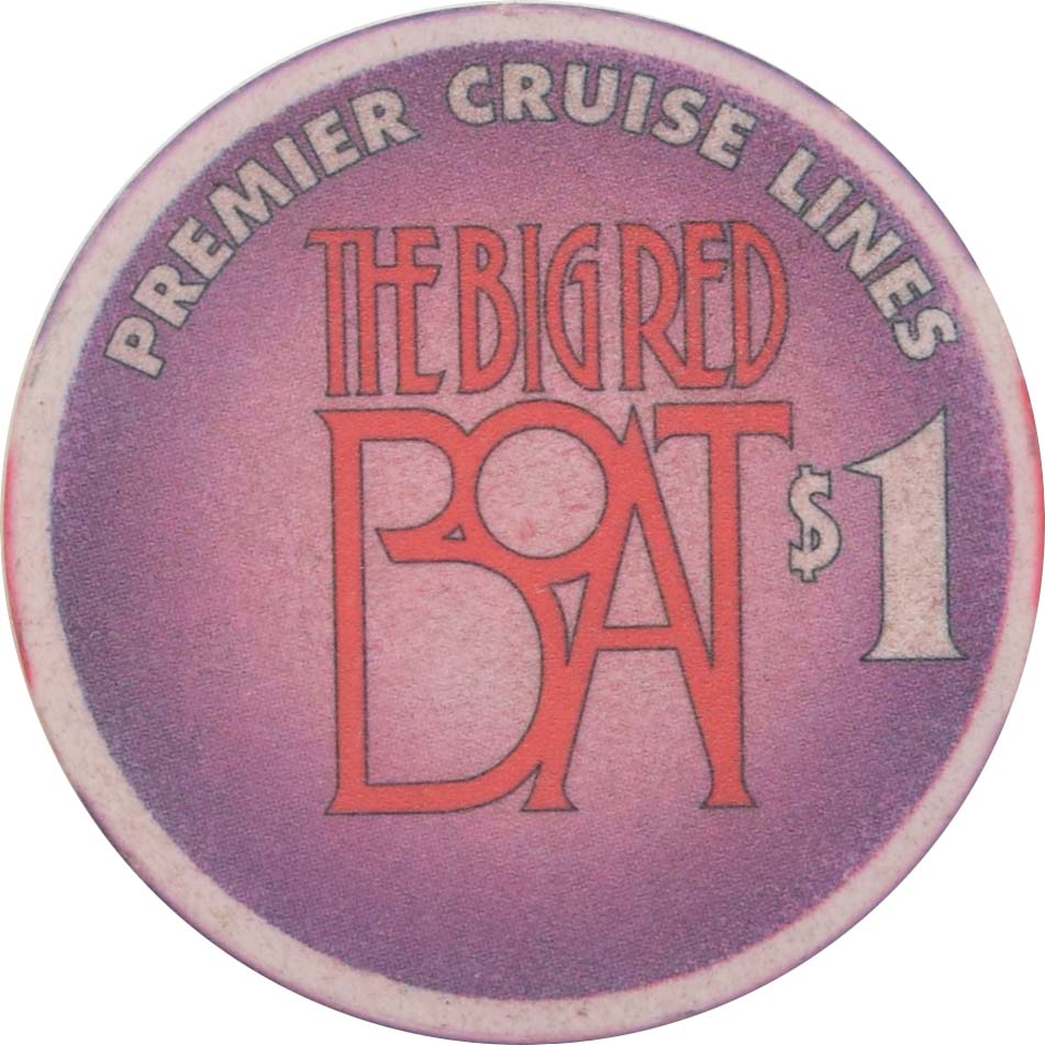Premier Cruise Line/Big Red Boat Cruise Ship 300 Chip Set