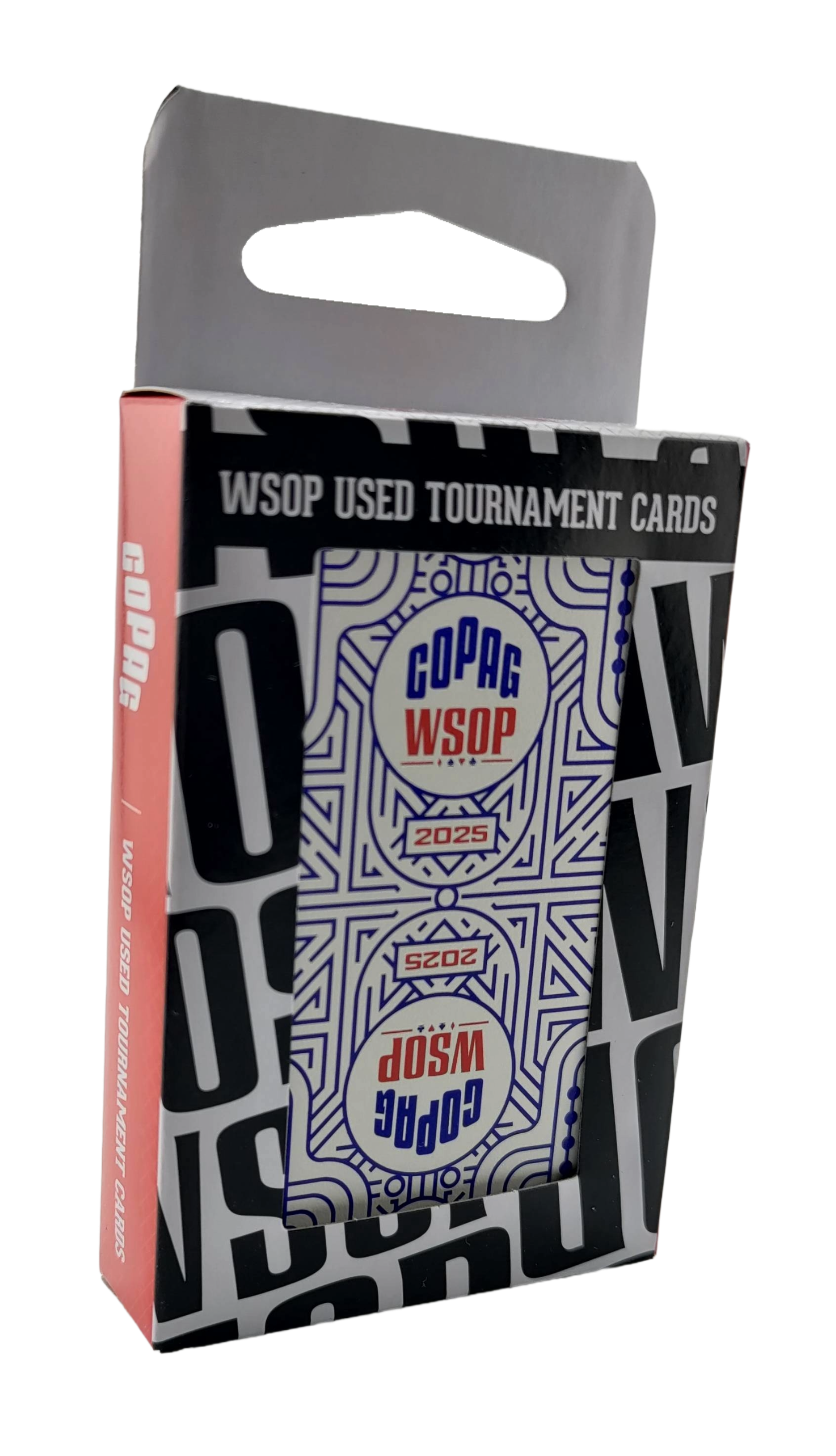 Copag 2025 WSOP Played 100% Plastic Playing Cards Bridge Narrow Jumbo Index