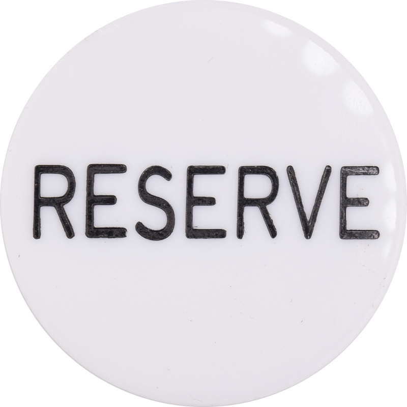Reserve 2'' Button