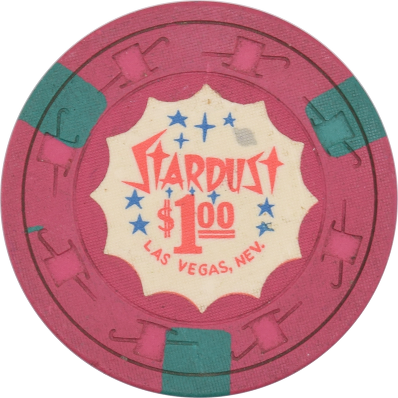 Stardust Casino Las Vegas Nevada $1 Chip 1971