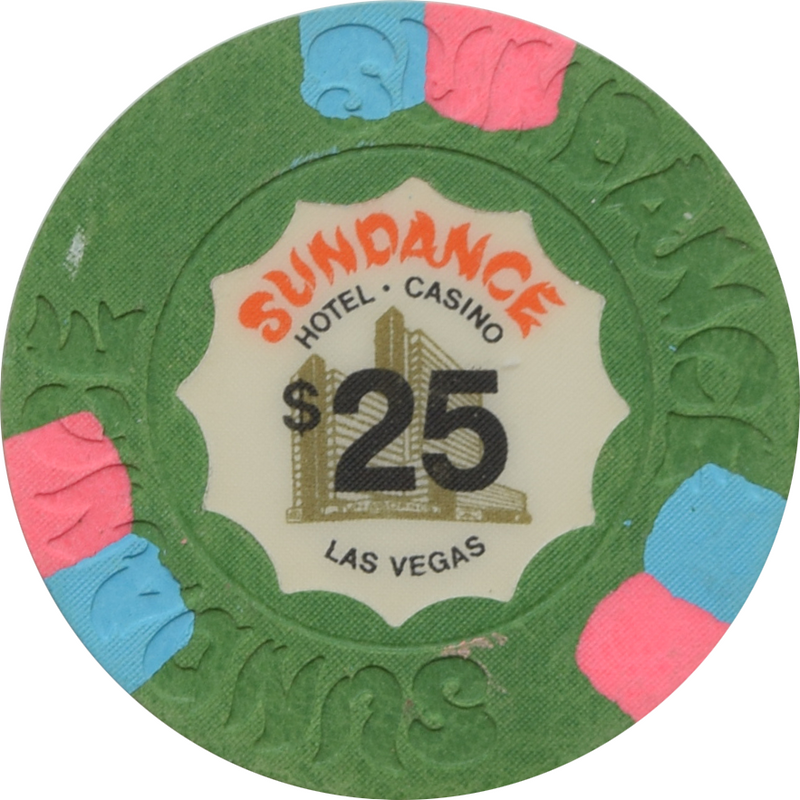 Sundance Casino Las Vegas Nevada $25 Chip 1980