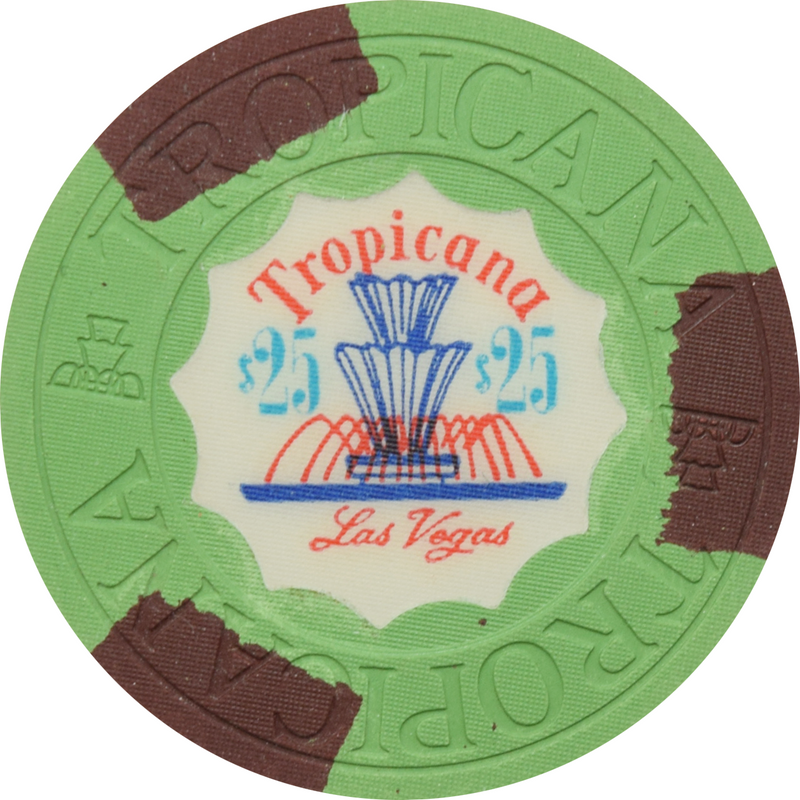 Tropicana Casino Las Vegas Nevada $25 Chip 1972
