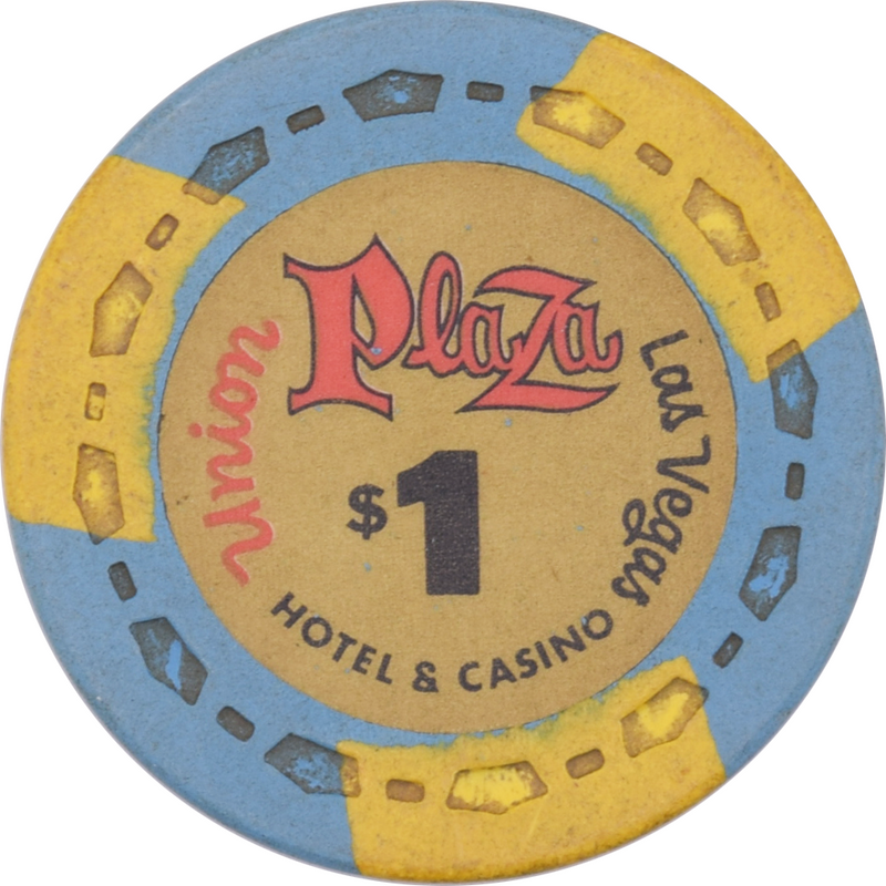 Union Plaza Casino Las Vegas Nevada $1 Chip 1971