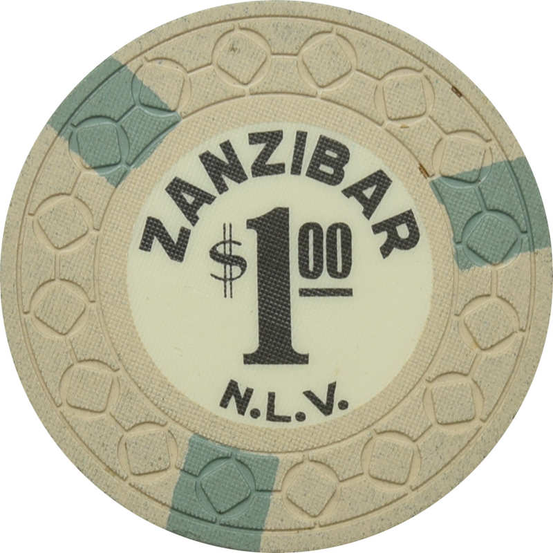 Zanzibar Casino Las Vegas Nevada $1 Chip 1964