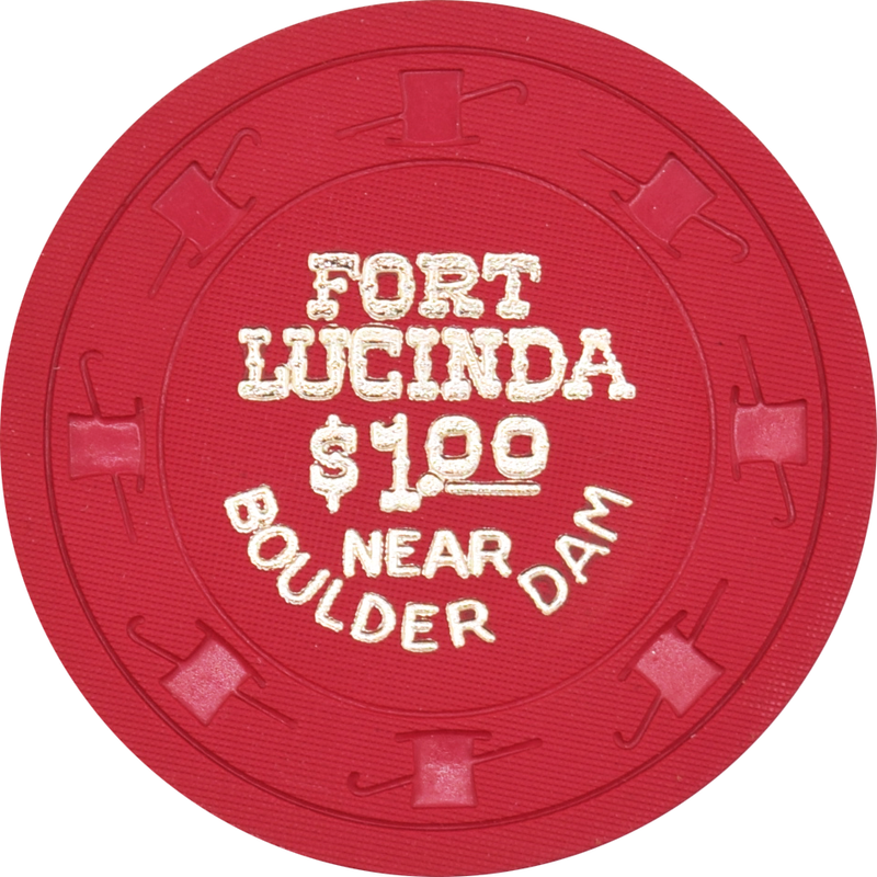 Fort Lucinda Casino Clark County Nevada $1 Chip 1964