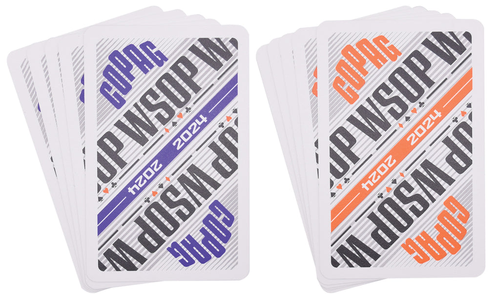Copag WSOP 2024 Modern Tournament Played 100% Plastic Playing Cards