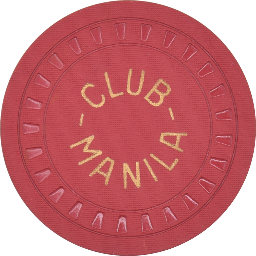 Club Manila Casino Zacatecas Mexico $5 Chip