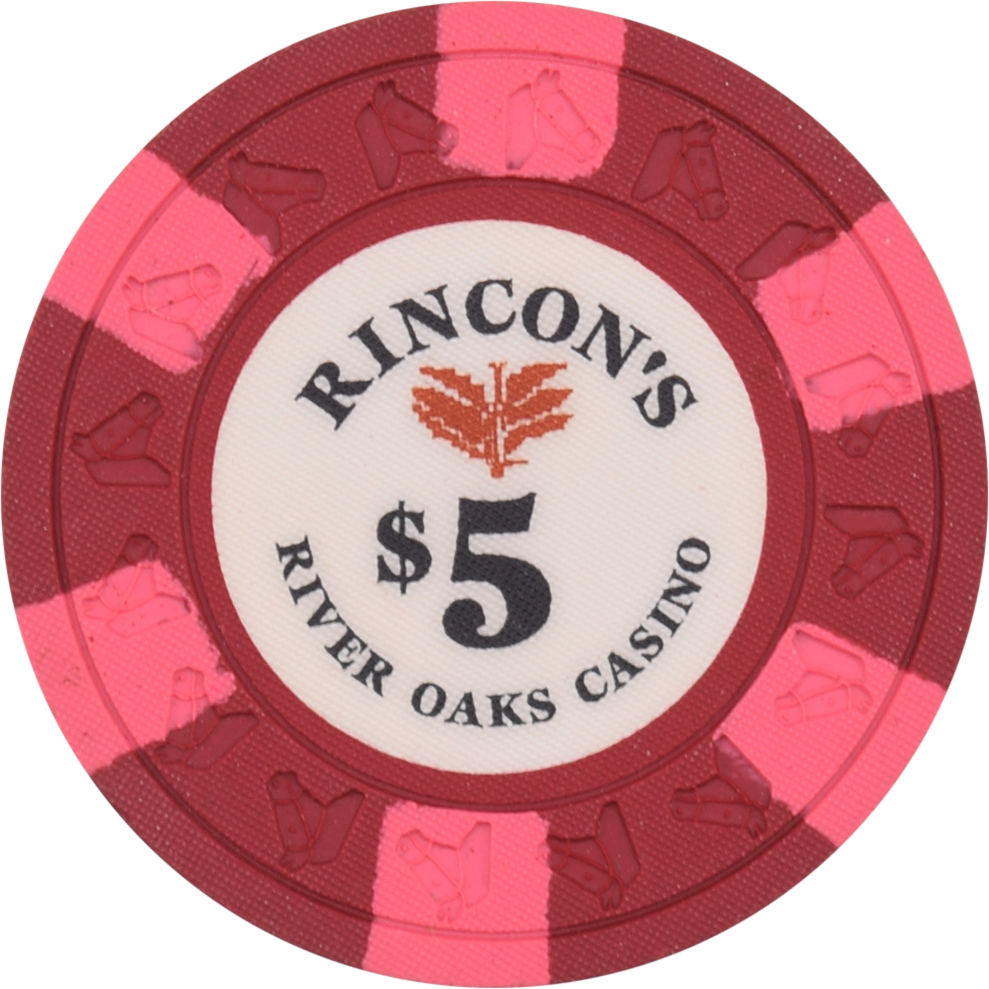 Rincon Casino Valley Center California $5 Chip