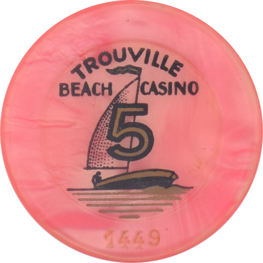 Casino Barriere Trouville sur Mer France 5FRF Jeton