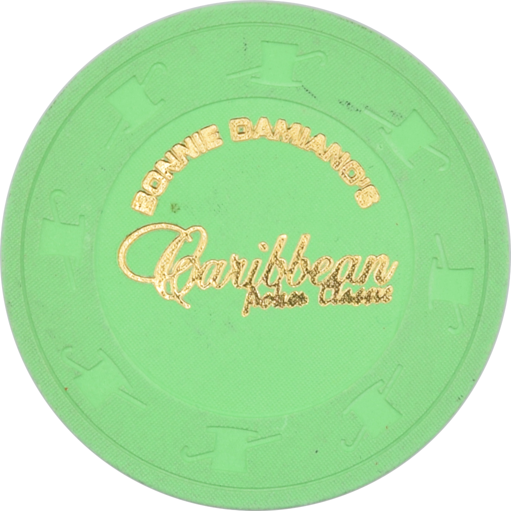 Bonnie Damiano's Caribbean Poker Classic $25 NCV Chip