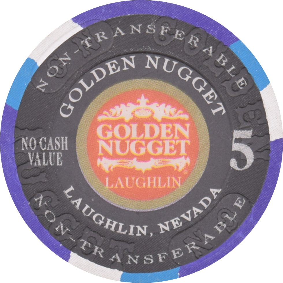 Golden Nugget Casino Laughlin Nevada 5 NCV Tarzan's Nightclub Chip 2000