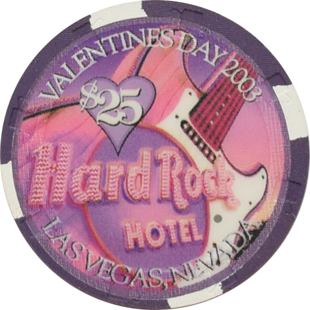 Hard Rock Casino Las Vegas Nevada $25 Melissa Etheridge Chip 2003