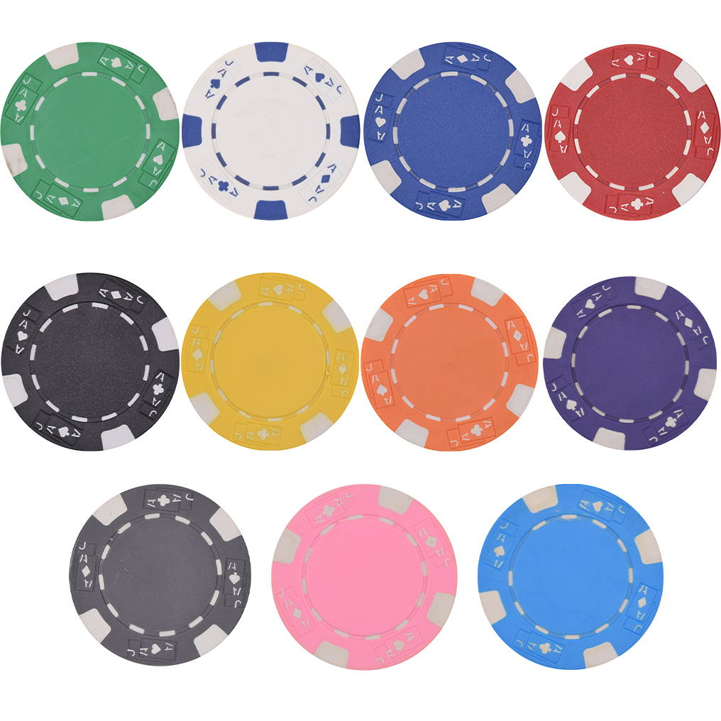 Ace/Jack 11.5gram Poker Chip Set of 25