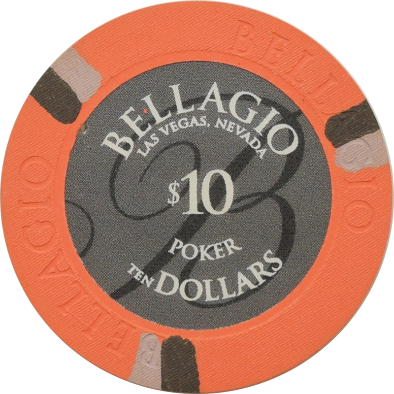 Bellagio Casino Las Vegas Nevada $10 Chip 2008