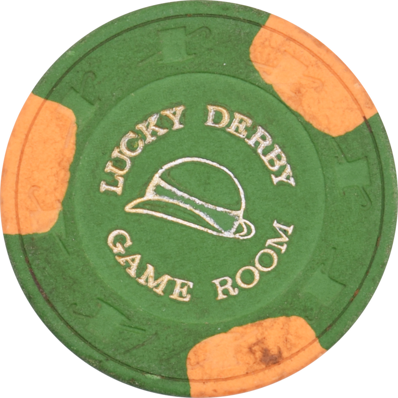 Lucky Derby Casino Citrus Heights California 50 Cent Chip