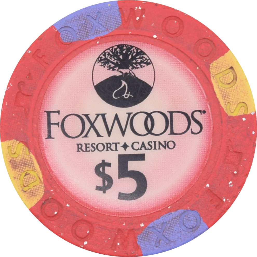 Foxwoods Casino Ledyard Connecticut $5 The Wonder of It All Chip 2017