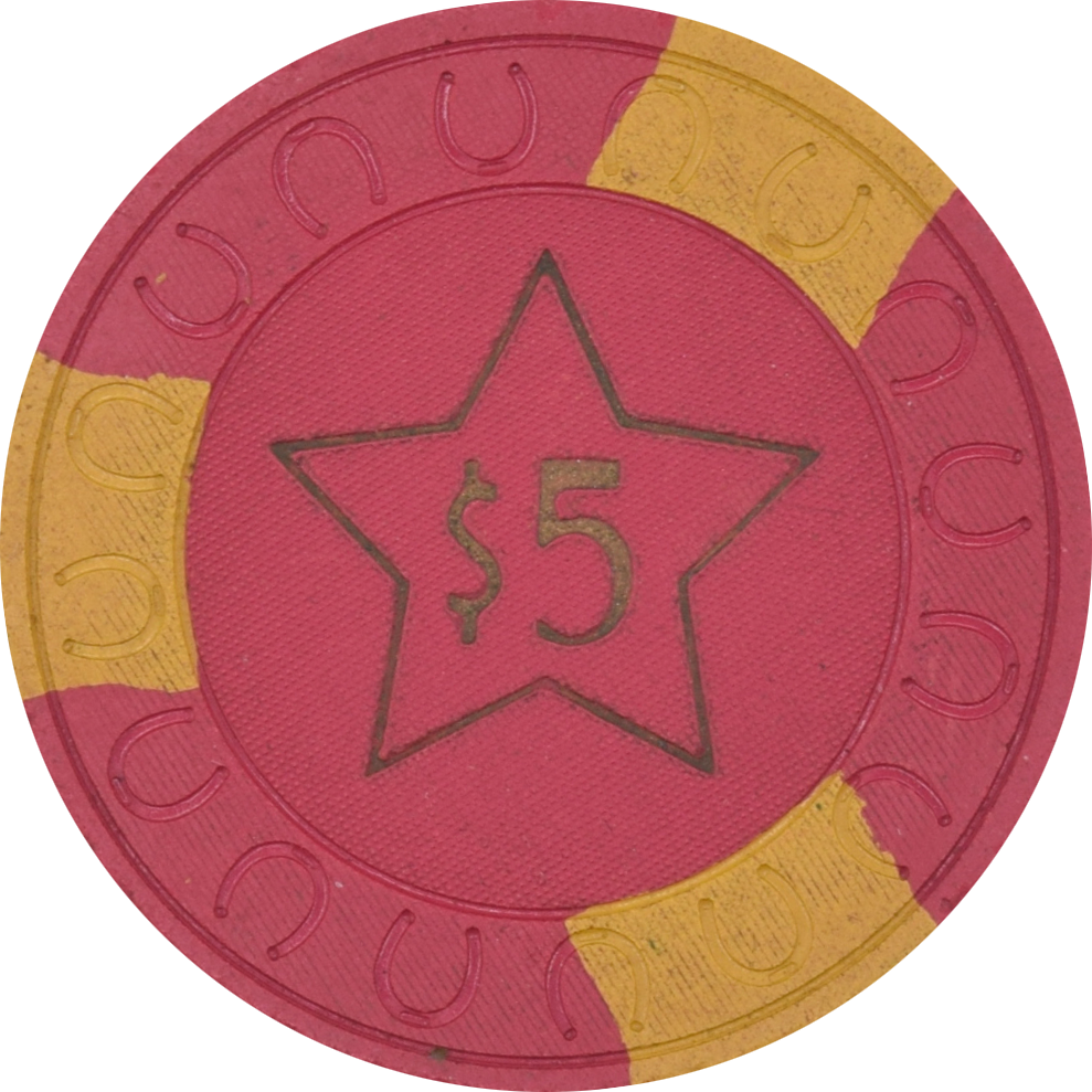 Star Broiler Casino Winnemucca Nevada $5 Chip 1960