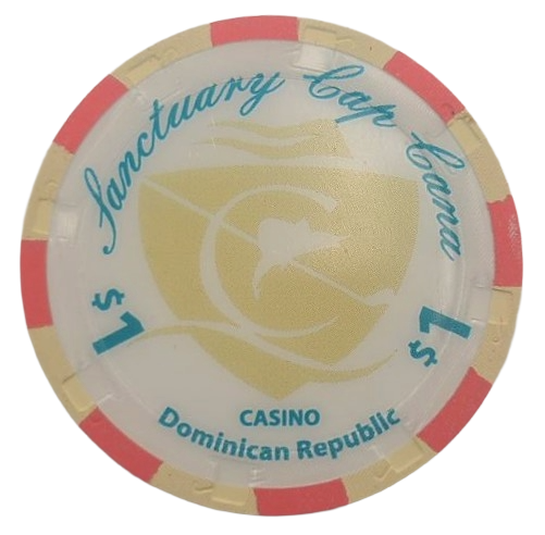 Sanctuary Cap Cana Casino Punta Cana Dominican Republic $1 Chip