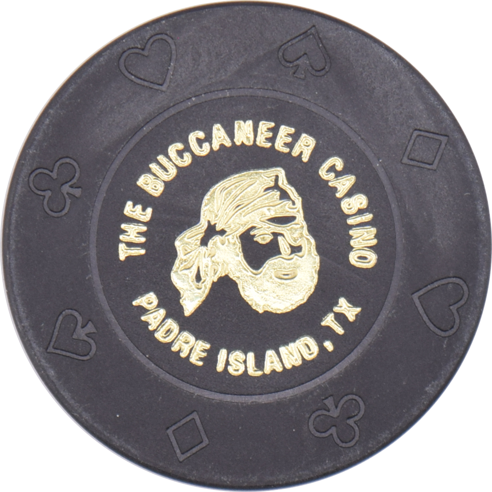 The Buccaneer Fantasy Casino Padre Island Texas $100 Chip