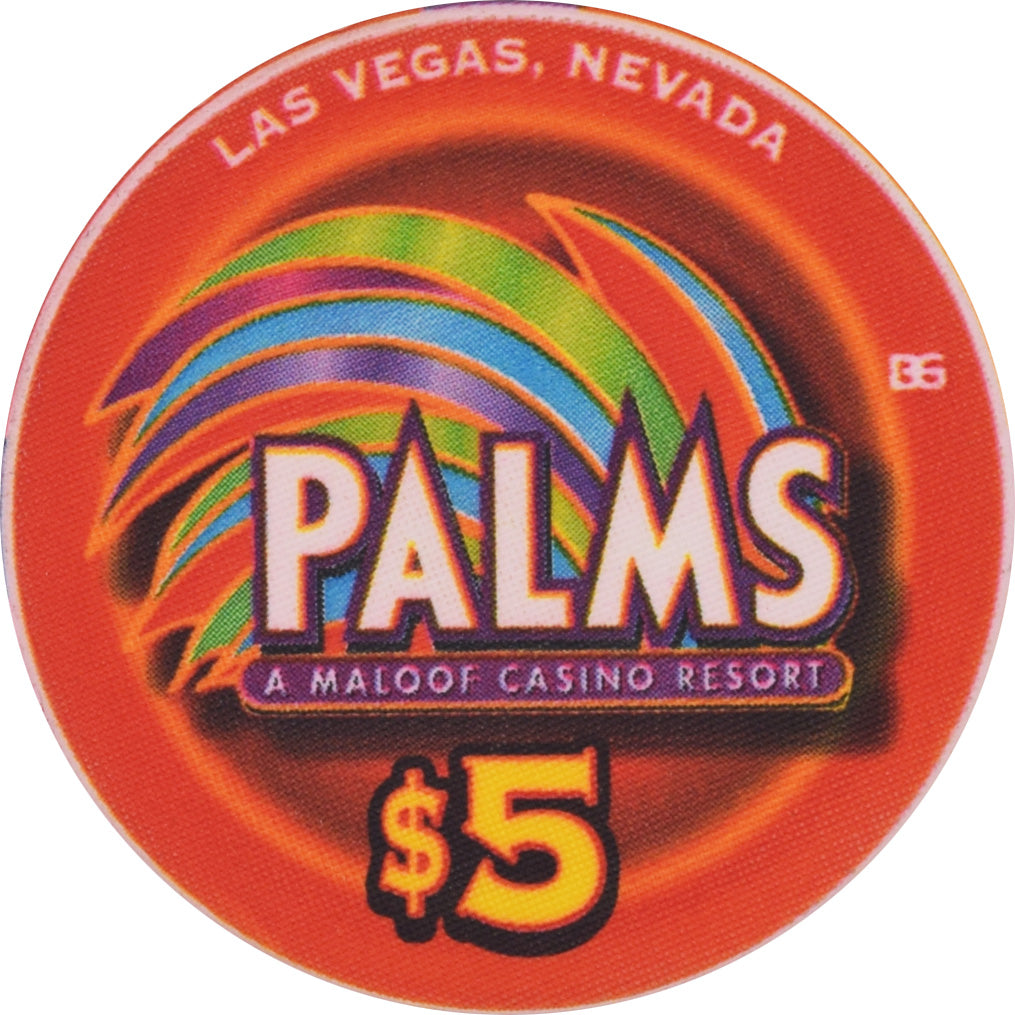 Palms Casino Las Vegas Nevada $5 Kentucky Derby Winner Funny Cide (Race) Chip 2004