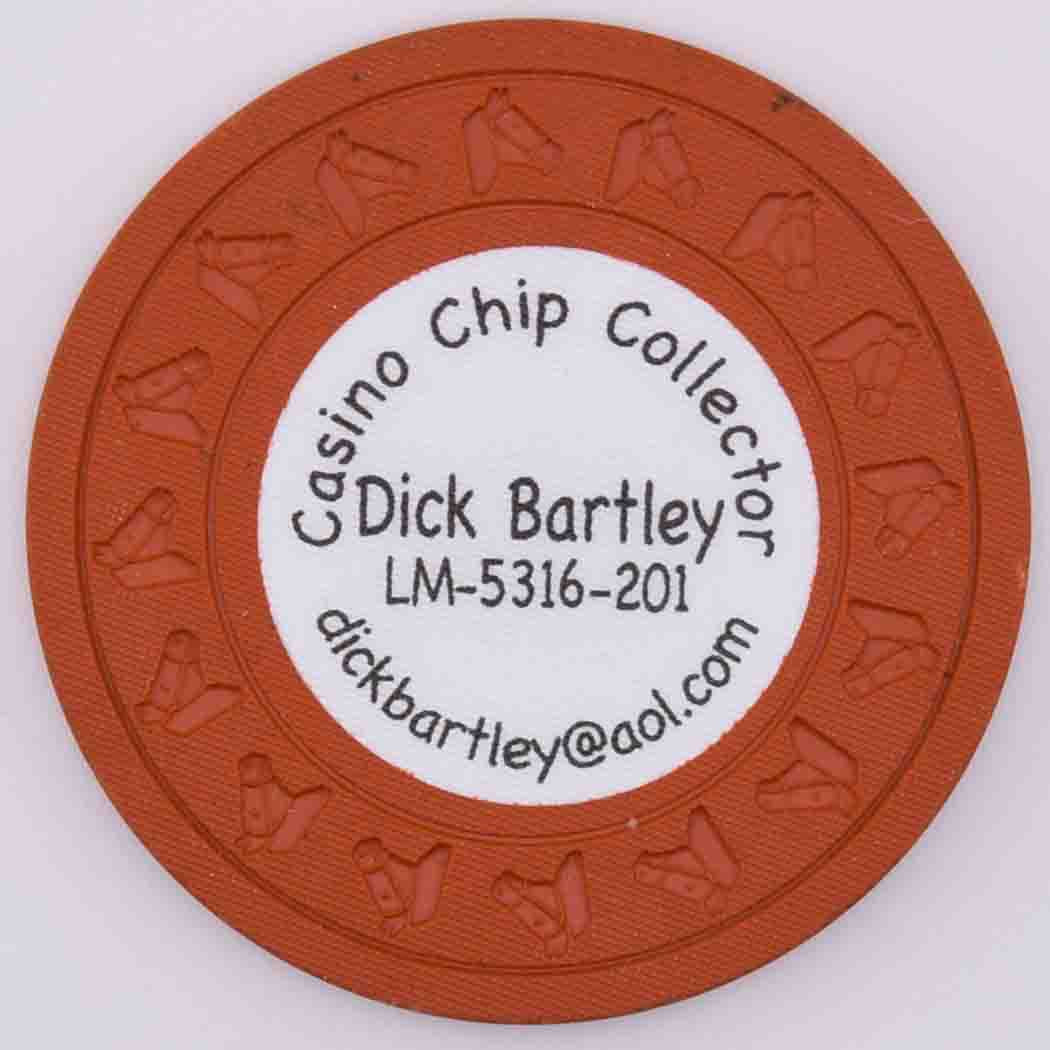 Dick Bartley Casino Chip Collector Personal Chip