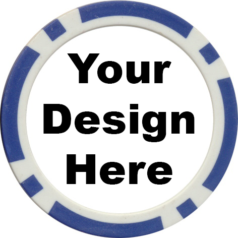 Casino Quality Laminated Inlay Custom Poker Chips