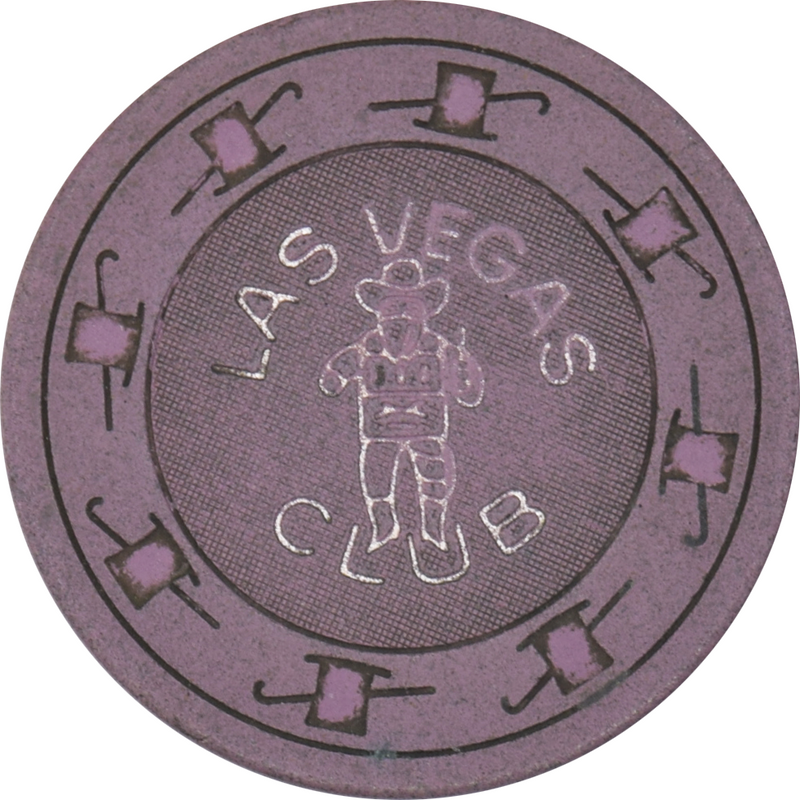 Las Vegas Club Casino Las Vegas Nevada 25 Cent Chip 1970s
