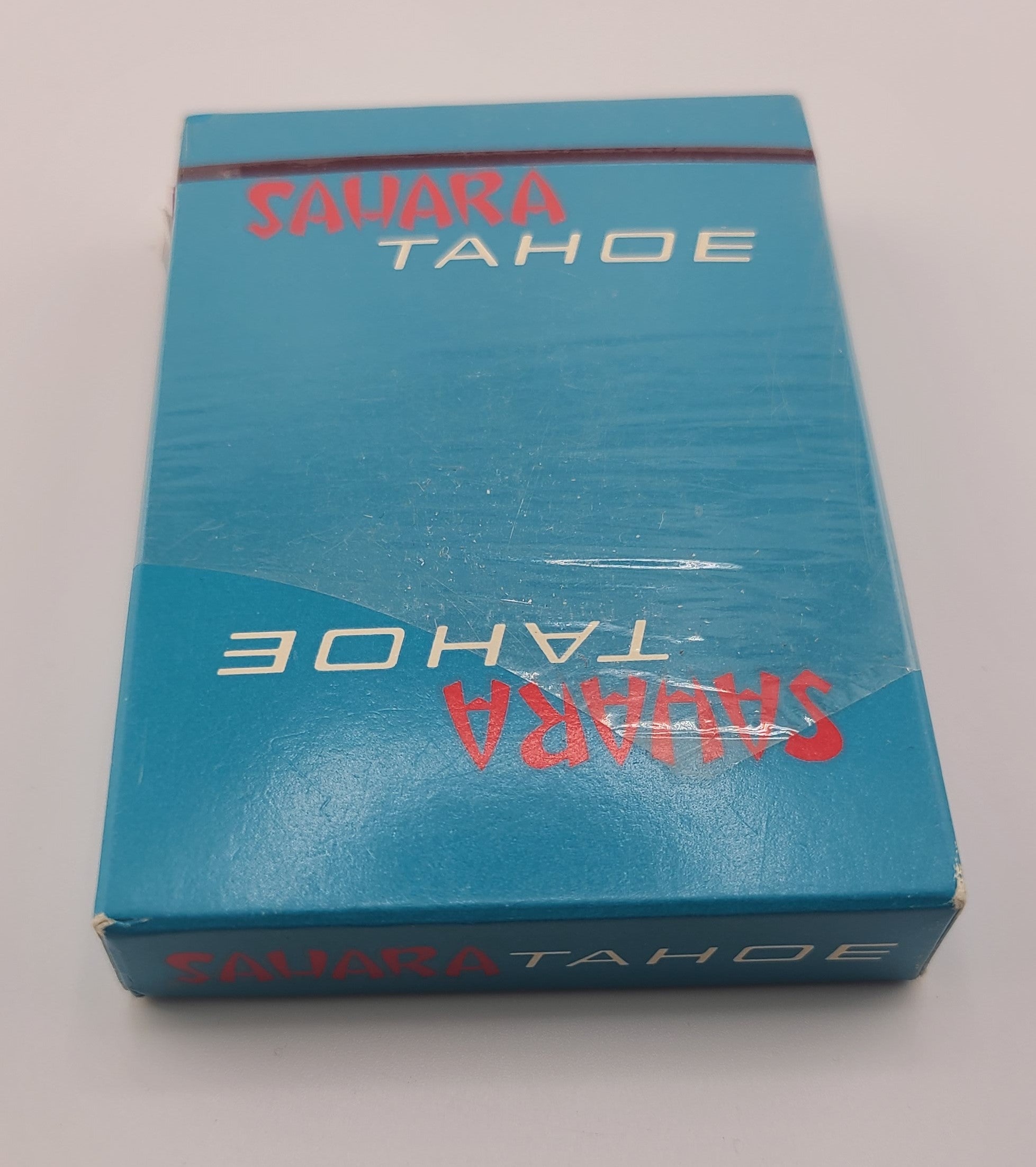 RARE New Casino Playing Cards - Sahara Tahoe Casino Sealed Blue Deck