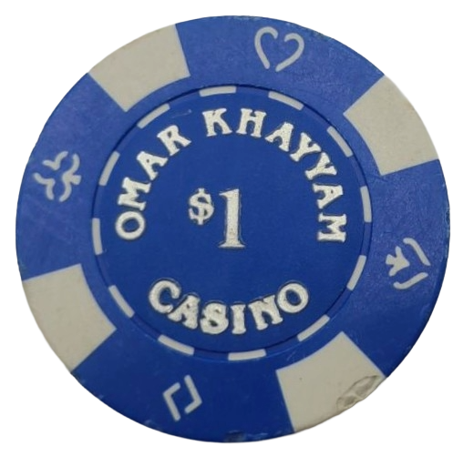 Omar Khayyam Marriott Casino Cairo Egypt $1 Chip
