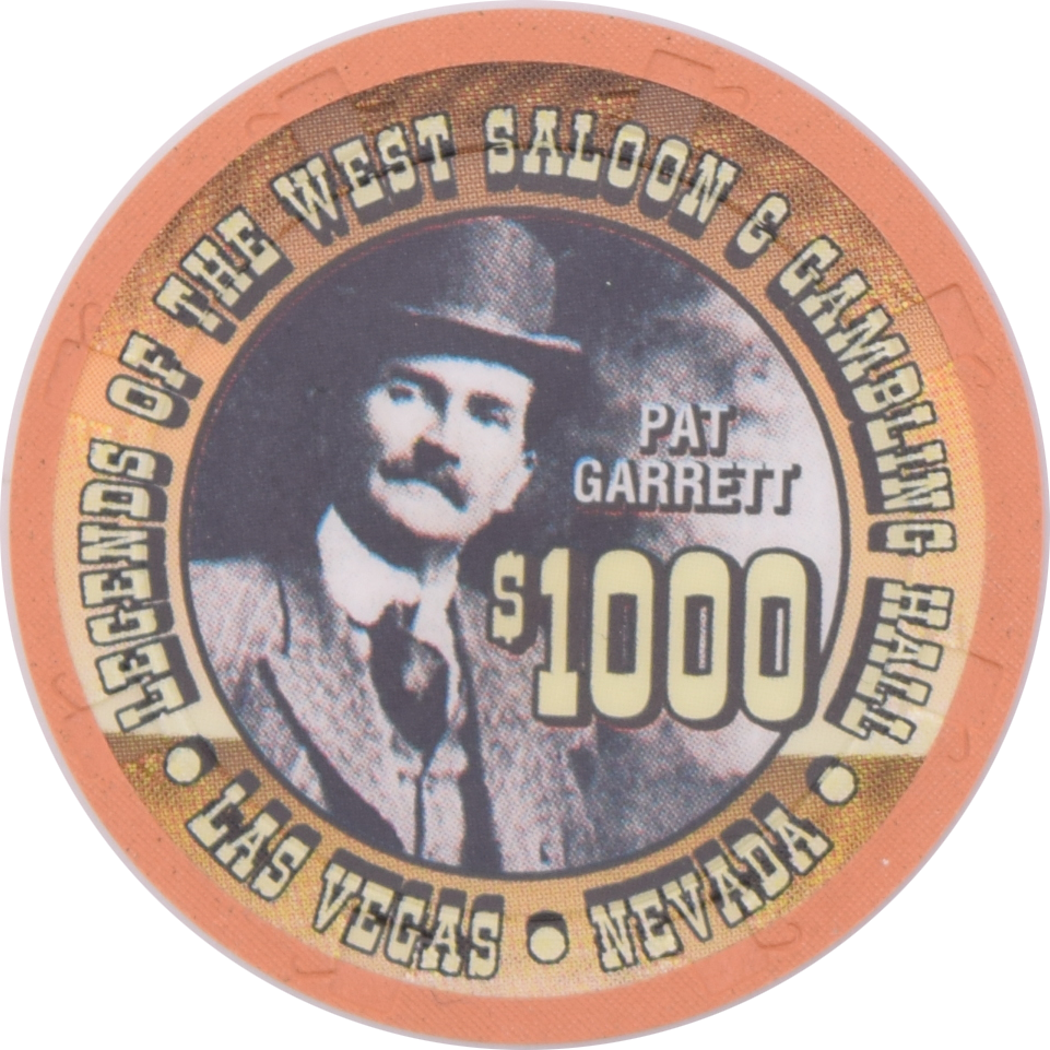 Legends of the West Saloon & Gambling Hall $1000 Paulson H&C Chip