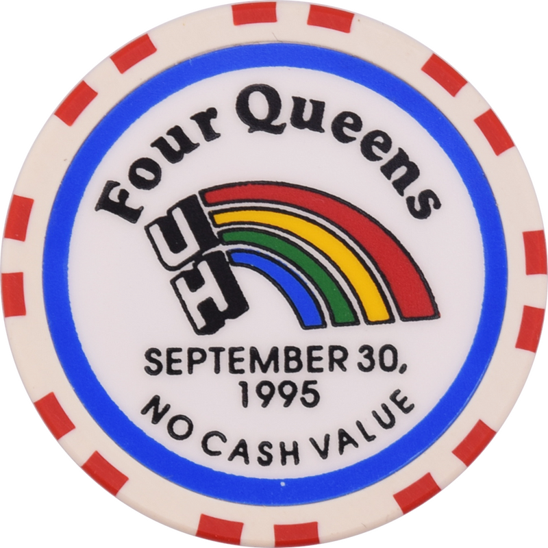 Four Queens Casino Las Vegas Nevada UNLV NCV Chip 1995